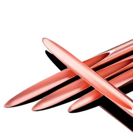 Tub de coure ranurat intern